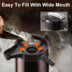 PARACITY wide-mouth opening for ice and quick filling