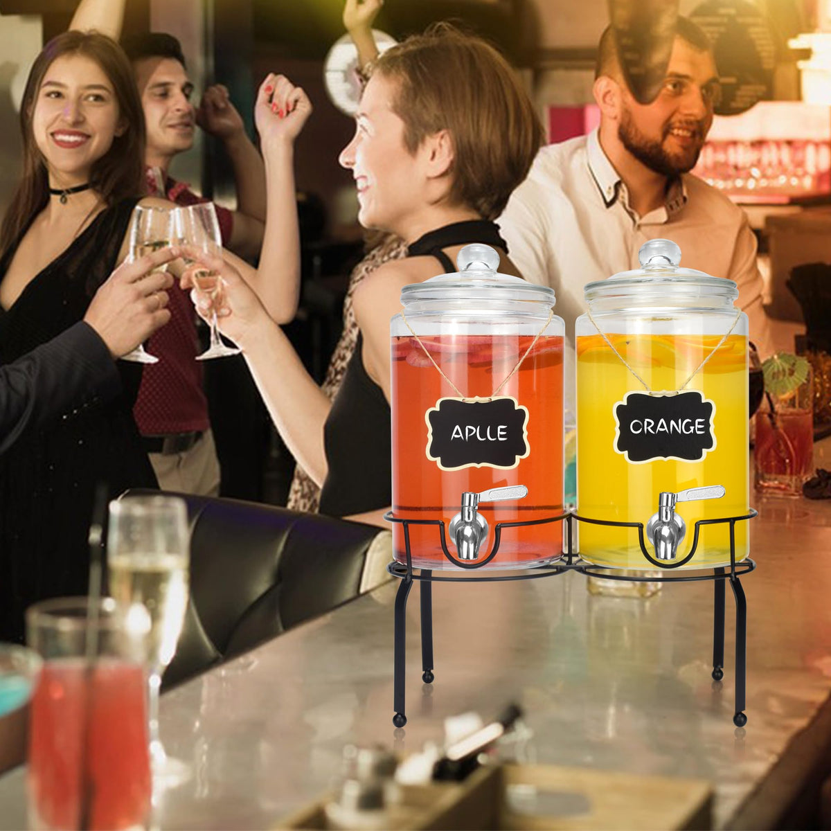 PARAISODOS 2-pack for versatile beverage options at events