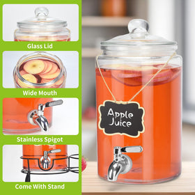 PARAISODOS stand with chalkboard for easy drink labeling and decor