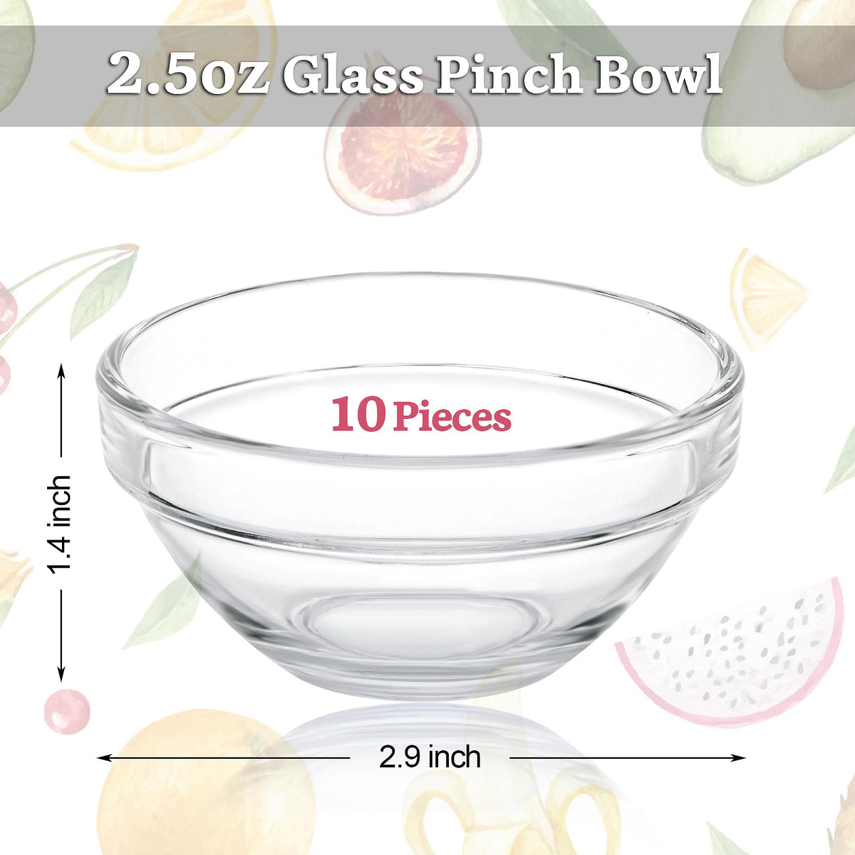 PARBEE stackable prep bowls save drawer space and stay organized.