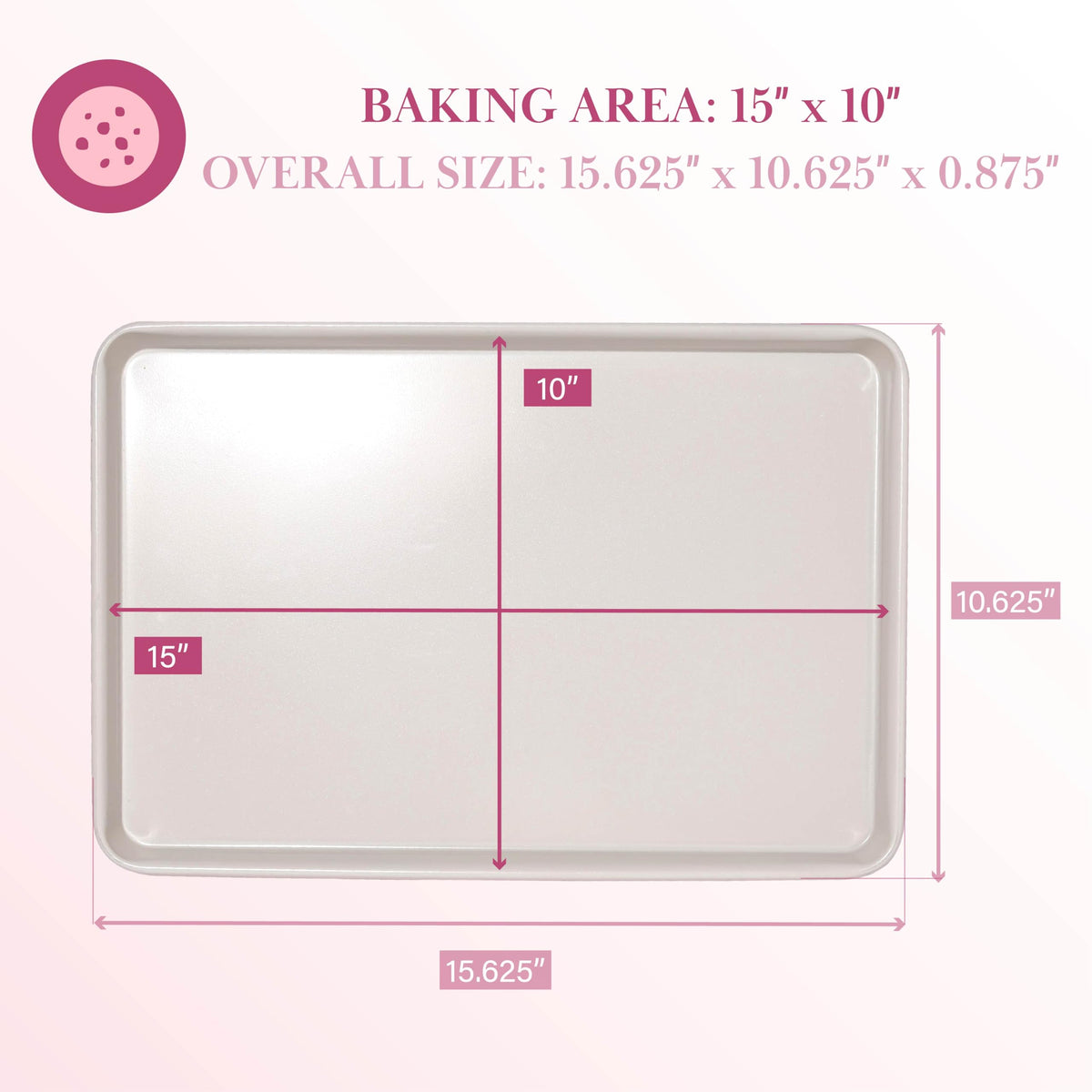 Paris Hilton two-tone pink cream bakeware adds chic flair to baking and meals