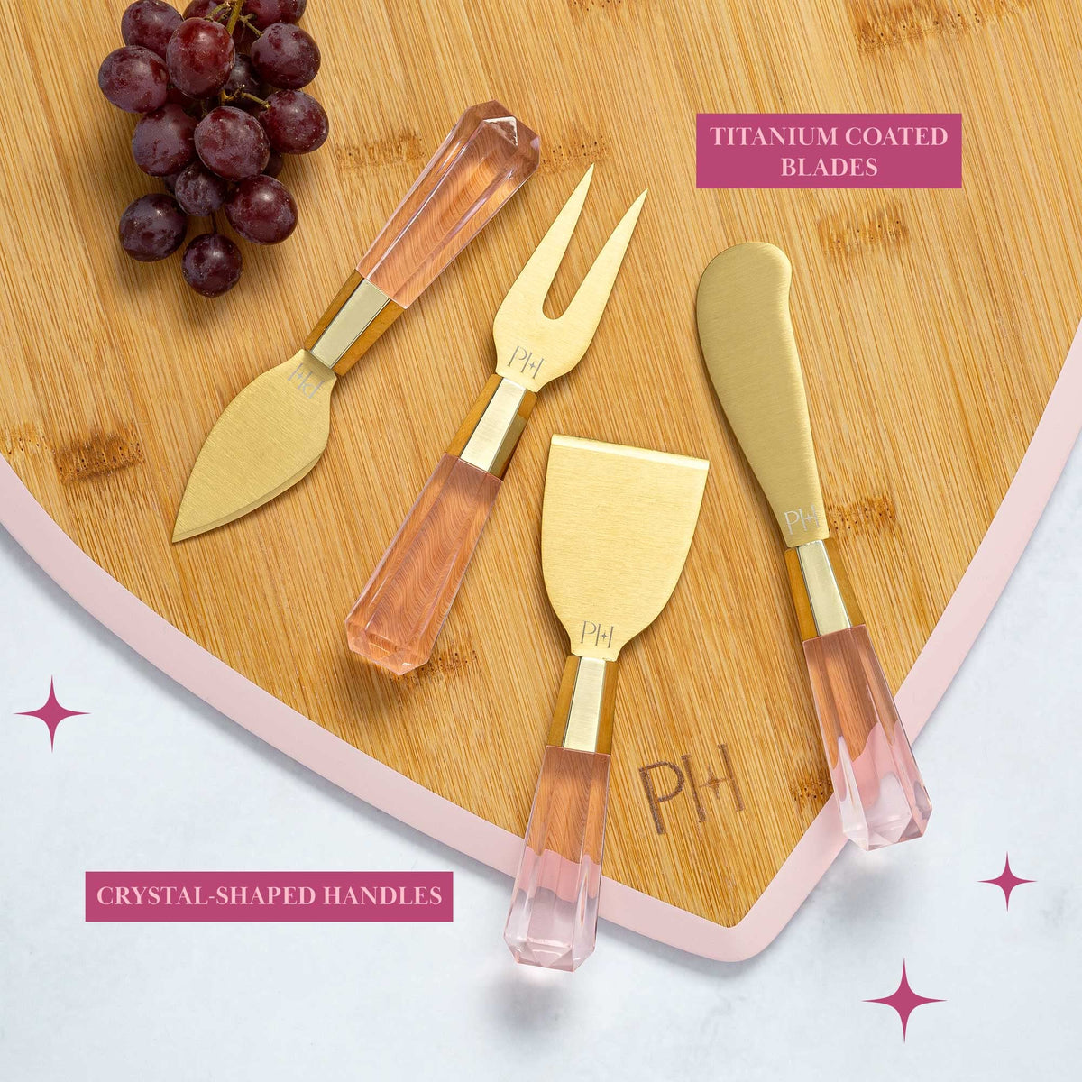 Paris Hilton bamboo board made from renewable material for eco-friendly hosting