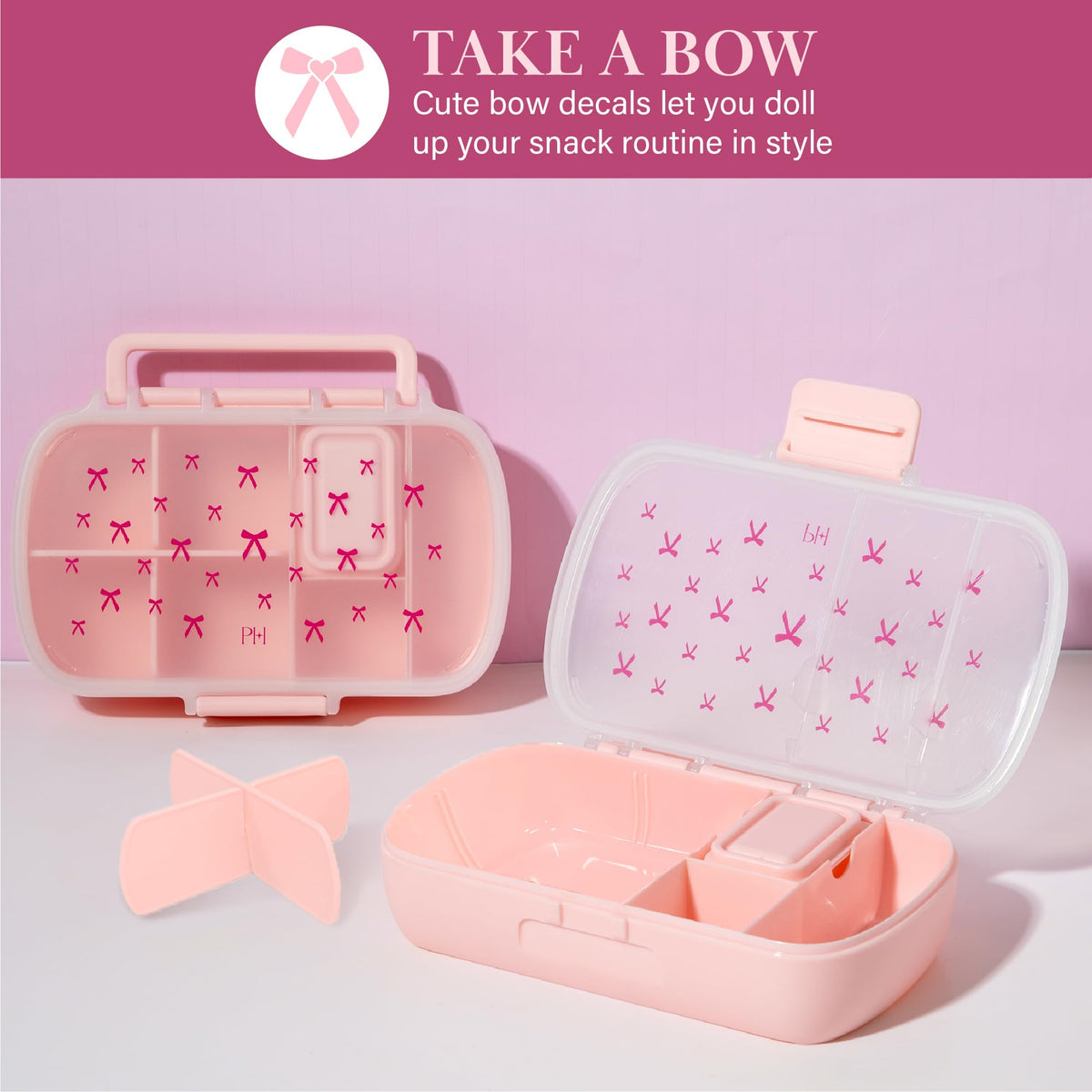 Paris Hilton bento box 2.9oz dip container for sauces.
