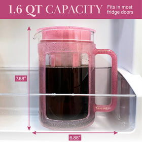 Paris Hilton Cold Brew with stainless steel filter for clean flavor.