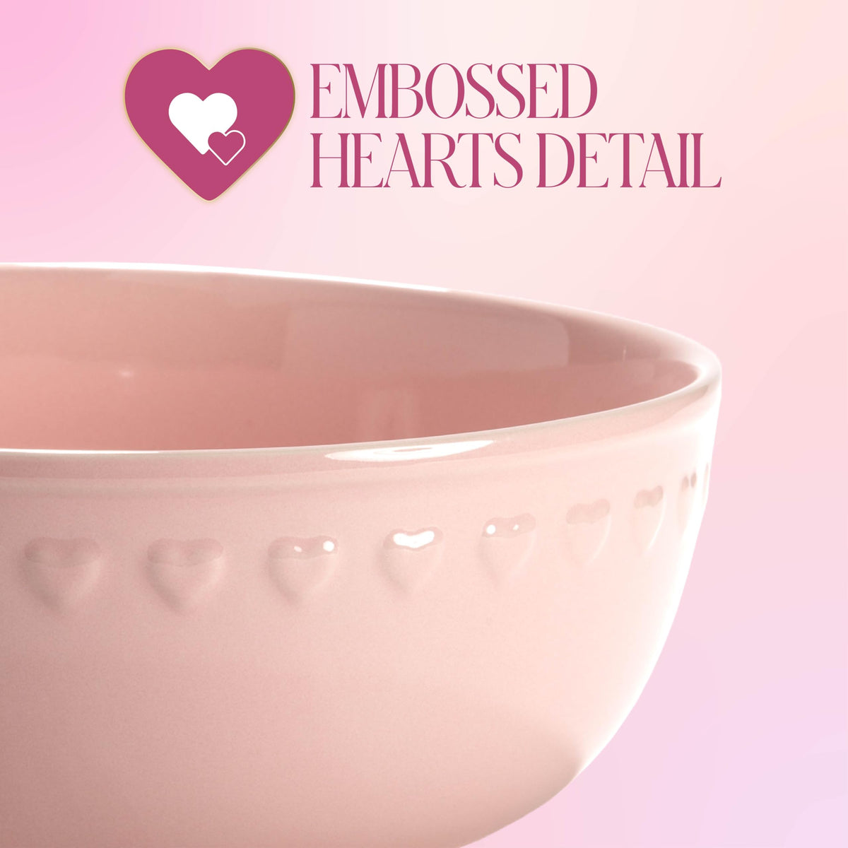 Paris Hilton dishwasher-safe bowl simplifies cleanup after gatherings.