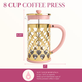 Bright pink kitchen decor piece featuring Paris Hilton press for brunch styling.