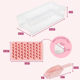 Paris Hilton heart-shaped ice set makes a stylish gift for entertaining.
