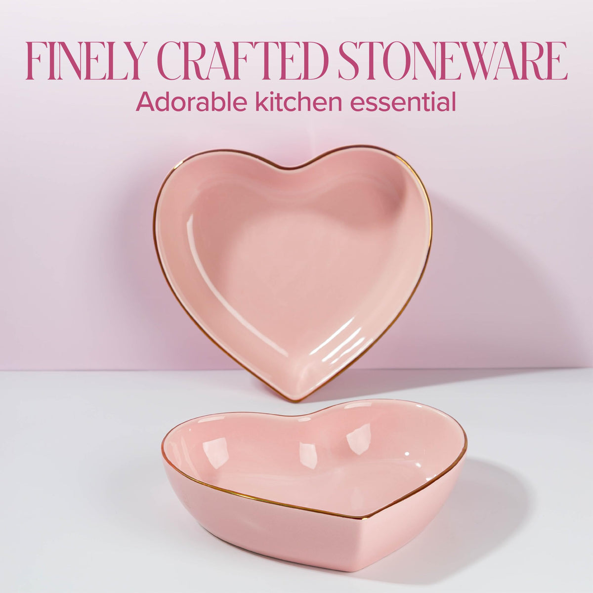 Paris Hilton heart-shaped dish doubles as jewelry catch-all and décor accent.