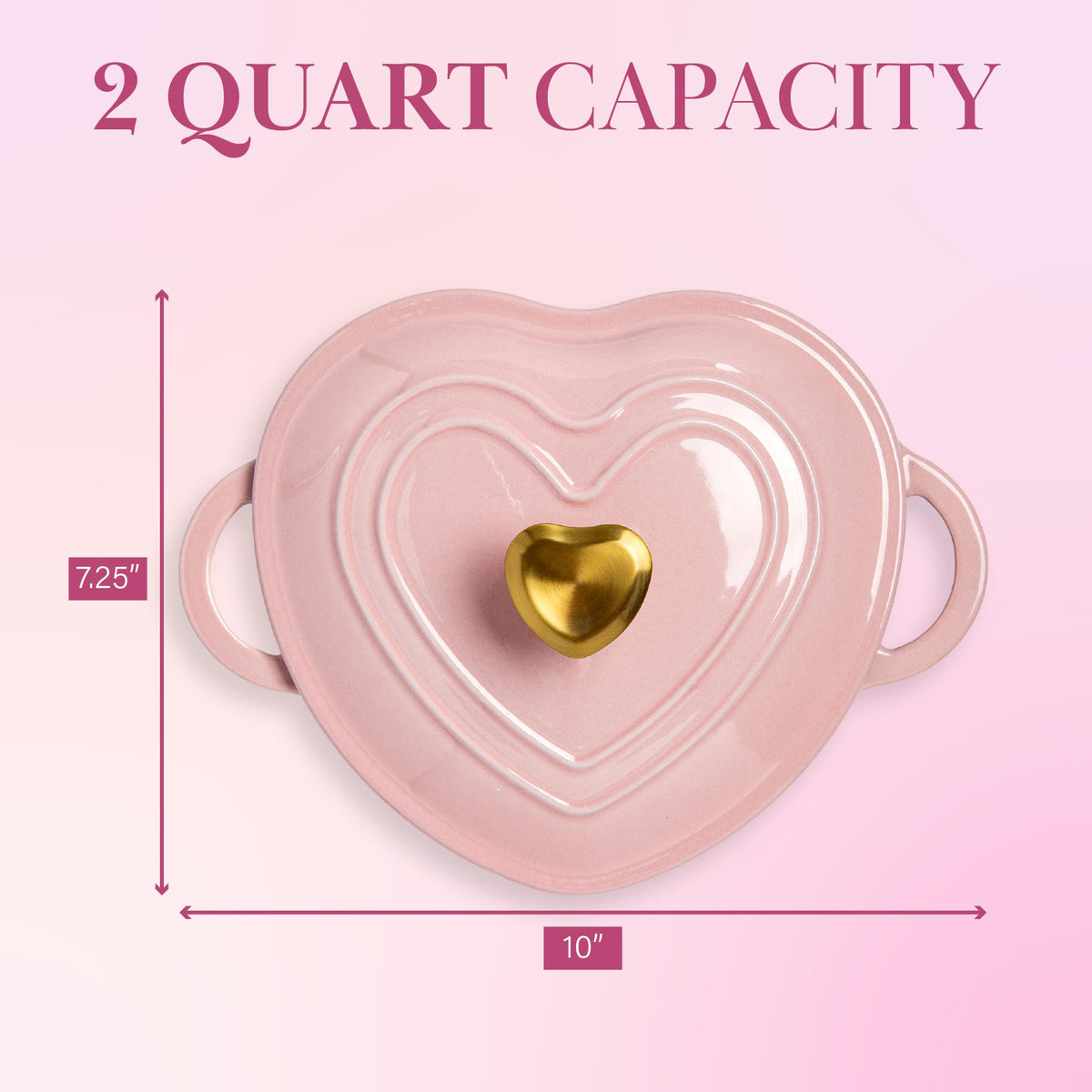 Paris Hilton oven-safe to 500°F, supporting versatile baking and roasting tasks.