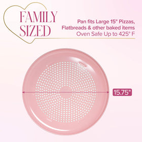 Paris Hilton heart-cut pizza pan versatile for snacks and garlic bread.