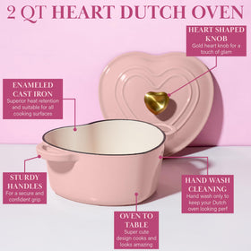Paris Hilton smooth enamel interior, helping prevent sticking and simplify cleaning.