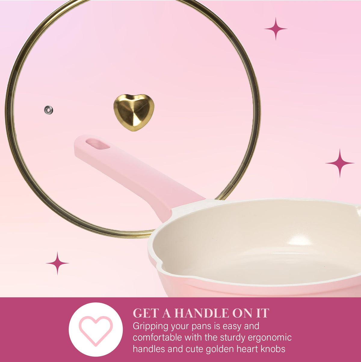 Paris Hilton solid spoon with silicone head for safe turning