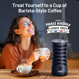 Paris Rhône non-stick interior enables easy cleaning after frothing sessions.