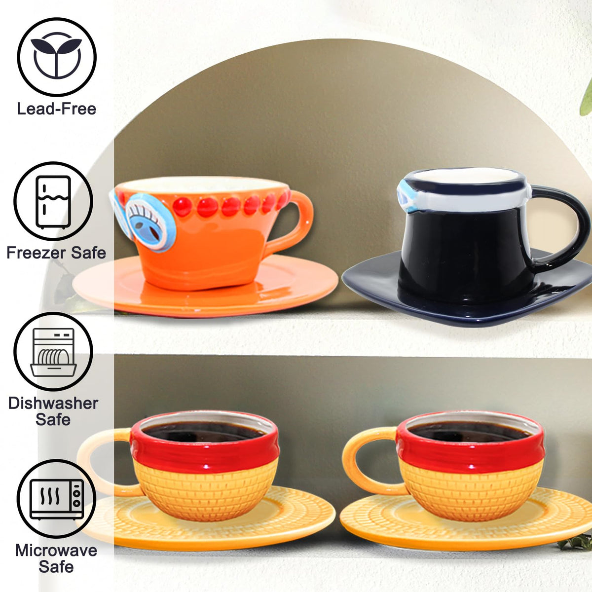 parknshop anime gift mug ideal for Halloween party
