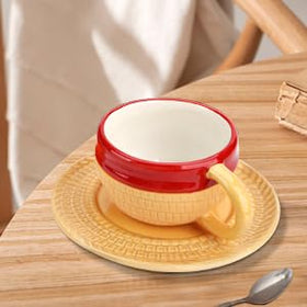 parknshop anime straw-hat mug in kitchen setting