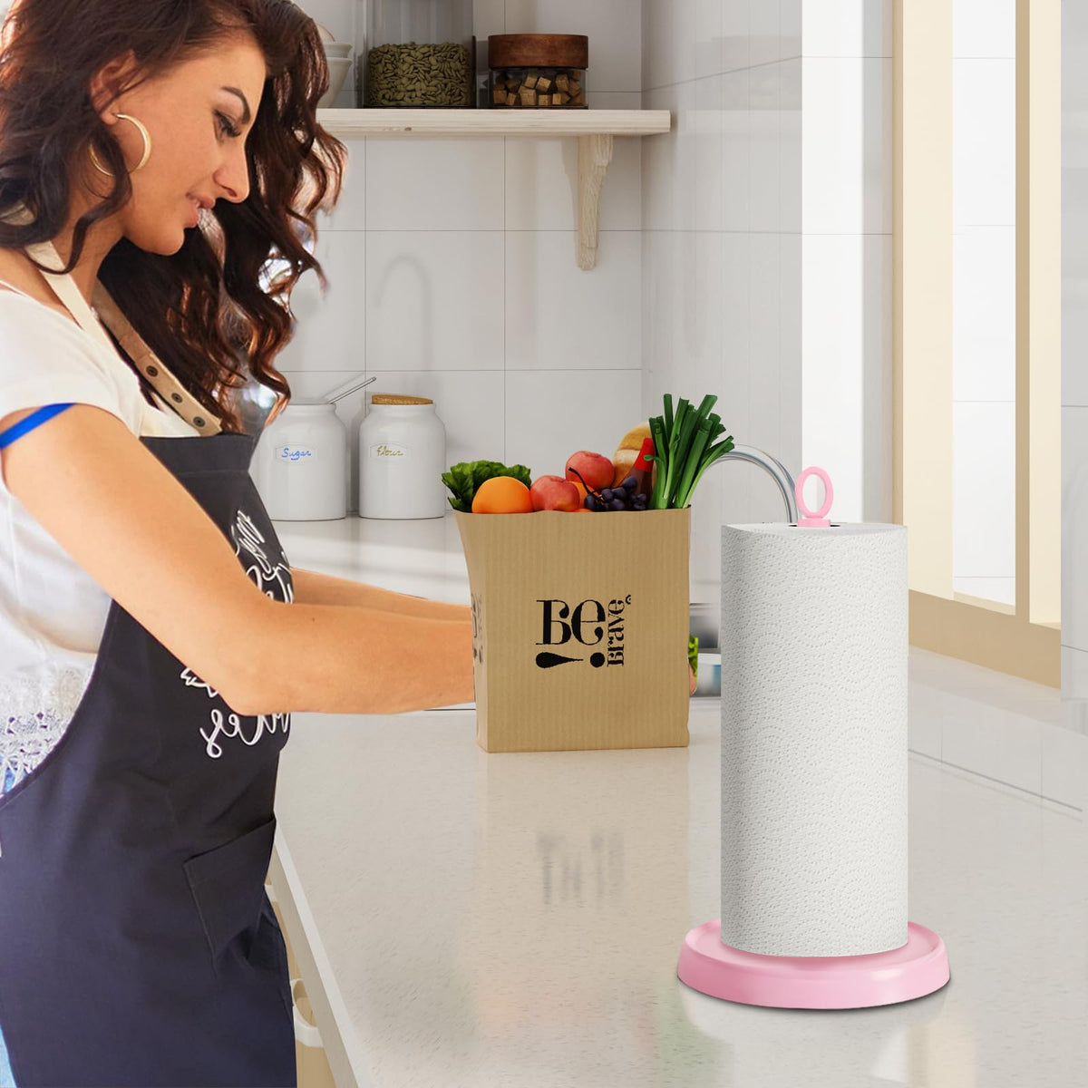 PAROTO compatible with standard and jumbo paper towel rolls