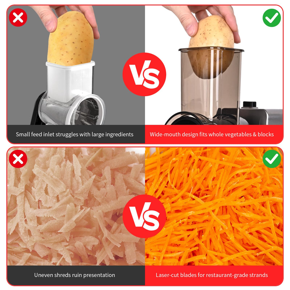 PARTNERJOY dishwasher-friendly design enables fast cleanup