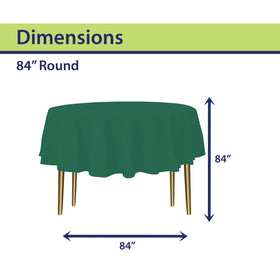 Party Dimensions 12-pack tablecloth for versatile indoor and outdoor use.