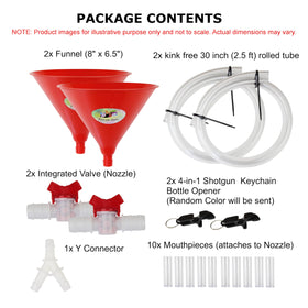 Party Like Sophia beer bong nozzle with leak-free design for smooth flow