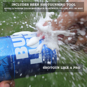 Party Like Sophia shotgun tool keychain offers convenient bottle opening