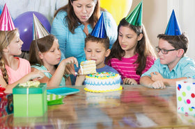 Party Solids clear cover ideal for parties and catering setups.