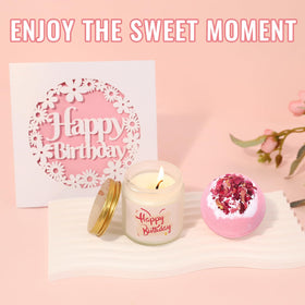 PARTY TONIGHT lavender-scented candle, soothing ambiance for study or relaxation.