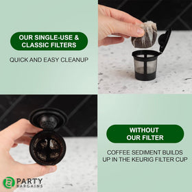 PARTY BARGAINS compatible with Keurig brewers ensures consistent extraction.