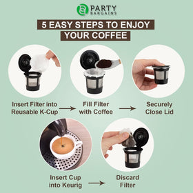 PARTY BARGAINS classic liners keep your brewing area tidy after use.