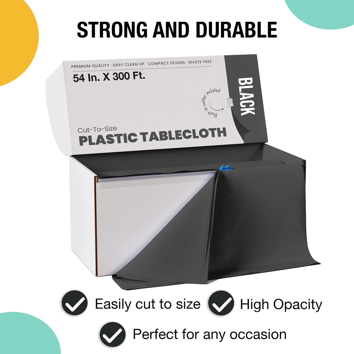 Party Solids box with integrated cutter for quick on-the-go cuts