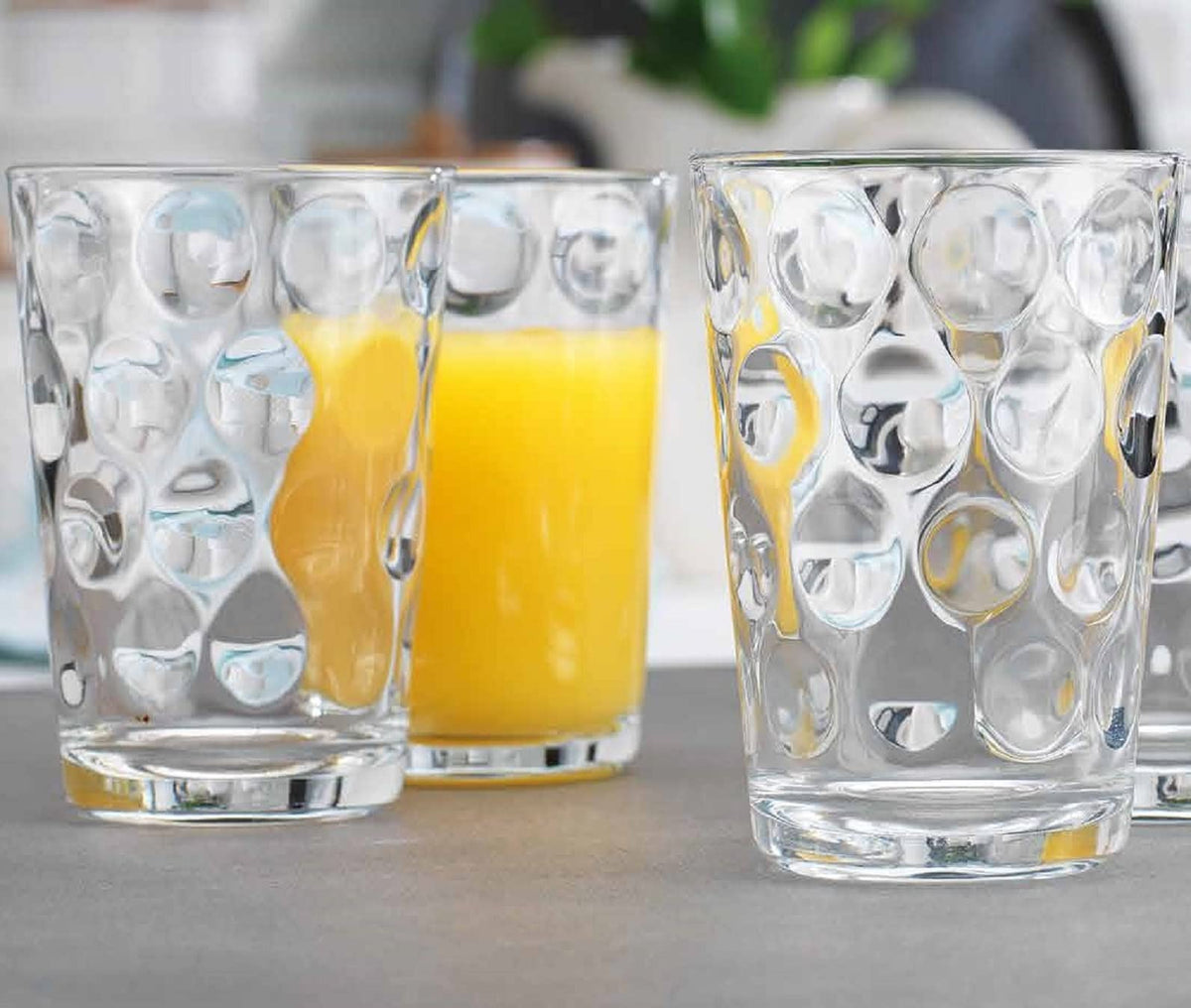 Pasabahce dishwasher-safe glassware simplifies cleanup after meals