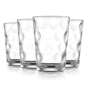 Pasabahce multiuse glasses ideal for juice, water, and cocktails