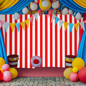 Pascliyna tablecloth for concession stands and event setups