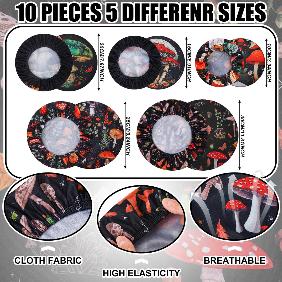 Patelai fridge and freezer safe bowl covers protect leftovers