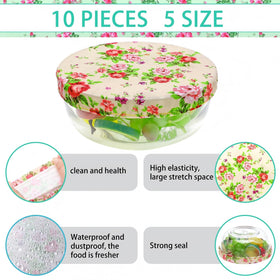 Patelai bowl covers protect leftovers and keep food fresh for meals and picnics.