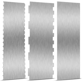 Patelai cake scraper 10inch smooth edge for crisp buttercream borders.