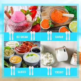 Patelai caviar spoons suitable for home, restaurant, and events.