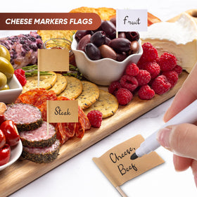 Patelai forks for easy picking of cheeses and small bites.