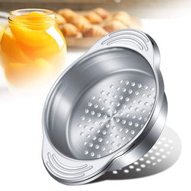 Patelai compact strainer fits most cans in a 4.5x3.7 inch frame