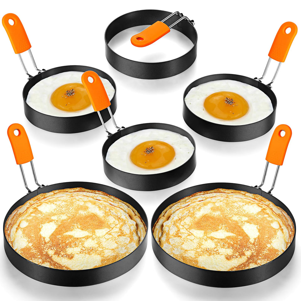 Patelai 4-inch egg ring for flawless round eggs.