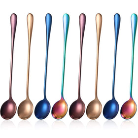 Patelai long-handle tea spoon ideal for ice cream and tall beverages.