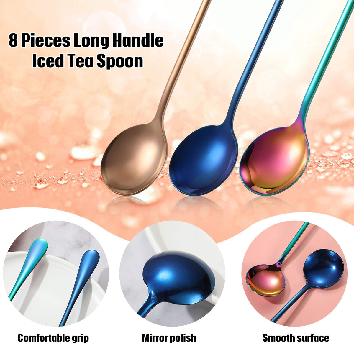 Patelai flatware with smooth handle for comfortable daily use.