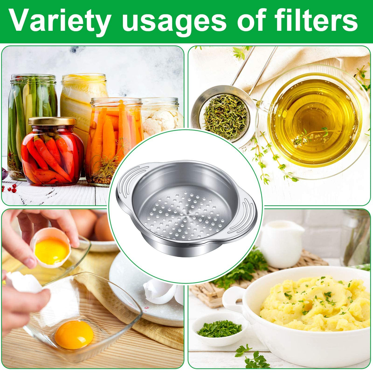 Patelai multi-use strainer suitable for beans, vegetables, and more