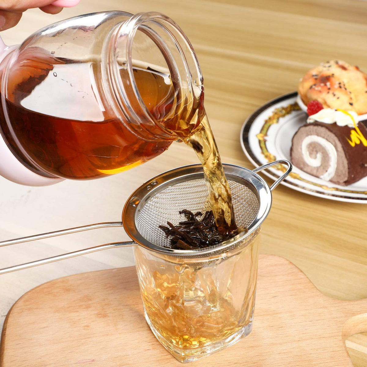 Patelai multipurpose strainer suitable for tea, coffee, and pulp