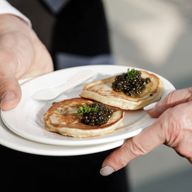 Patelai 20-piece set offers plentiful service for guests.