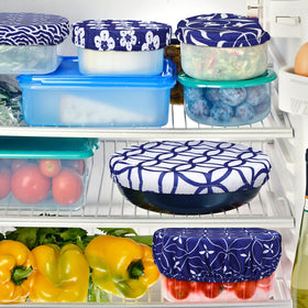 Patelai reusable PUL fabric lids are durable for repeated kitchen use