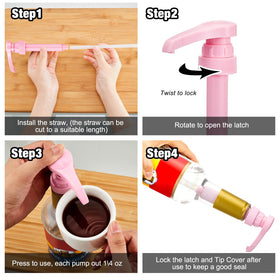 Patelai pump fits most 750ml bottles