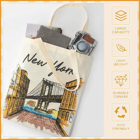 Paterr colorful urban New York design tote adds chic travel flair