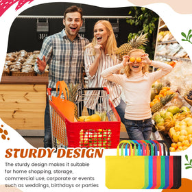 Paterr non-woven grocery bags with durable construction for daily shopping