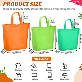 Paterr size 14.96 x 12.6 x 3.94 inch grocery bag for groceries or books