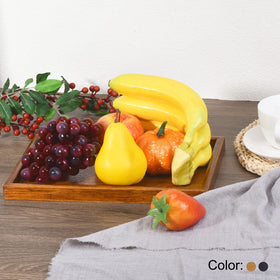 PATIKIL wood serving tray ideal for appetizers and desserts on any table.